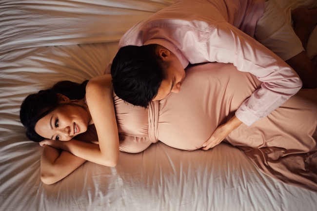 charlene pregnancy photoshoot in indigo hotel semi